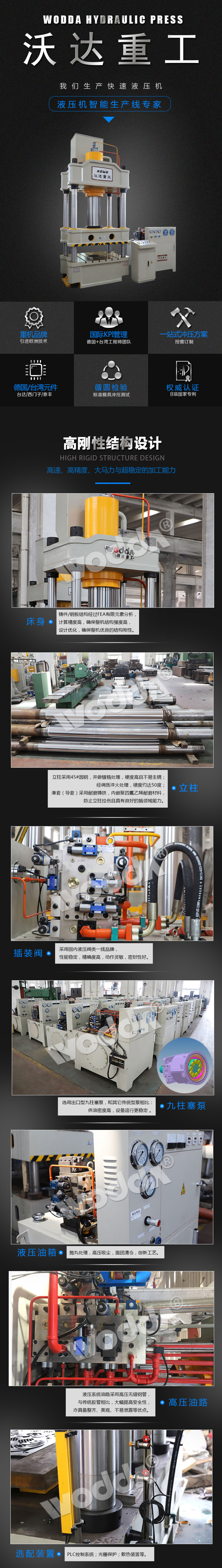 200T四柱(zhù)三梁液(yè)壓機