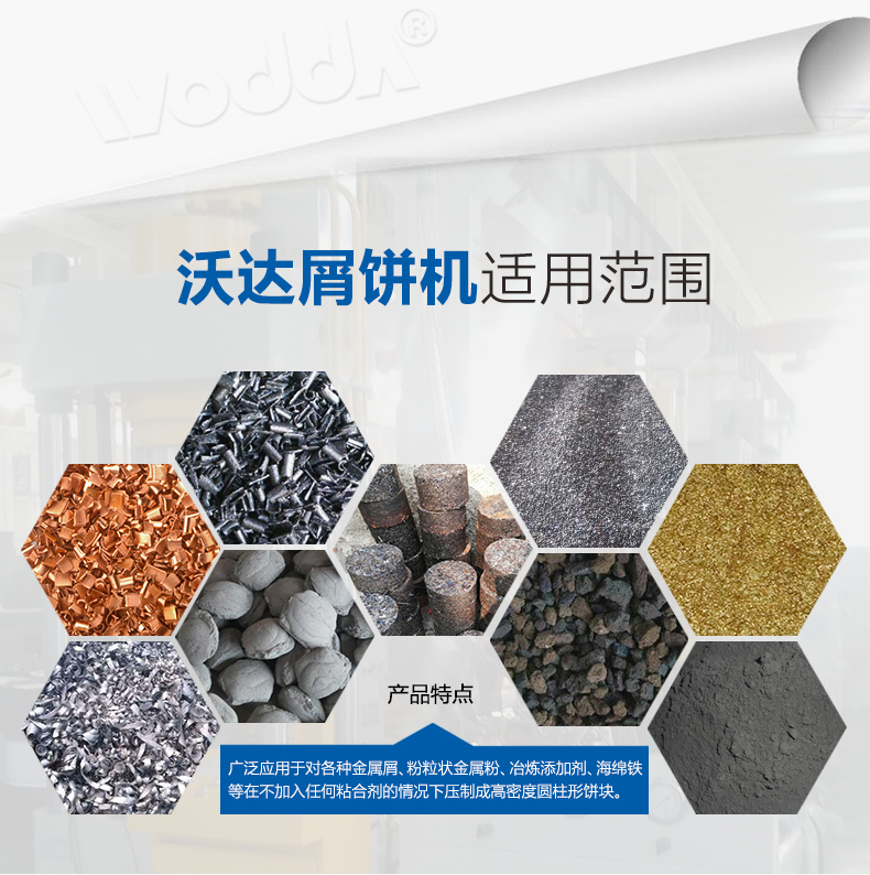 315噸液(ye)壓屑餅機(ji)技術參數(shù)