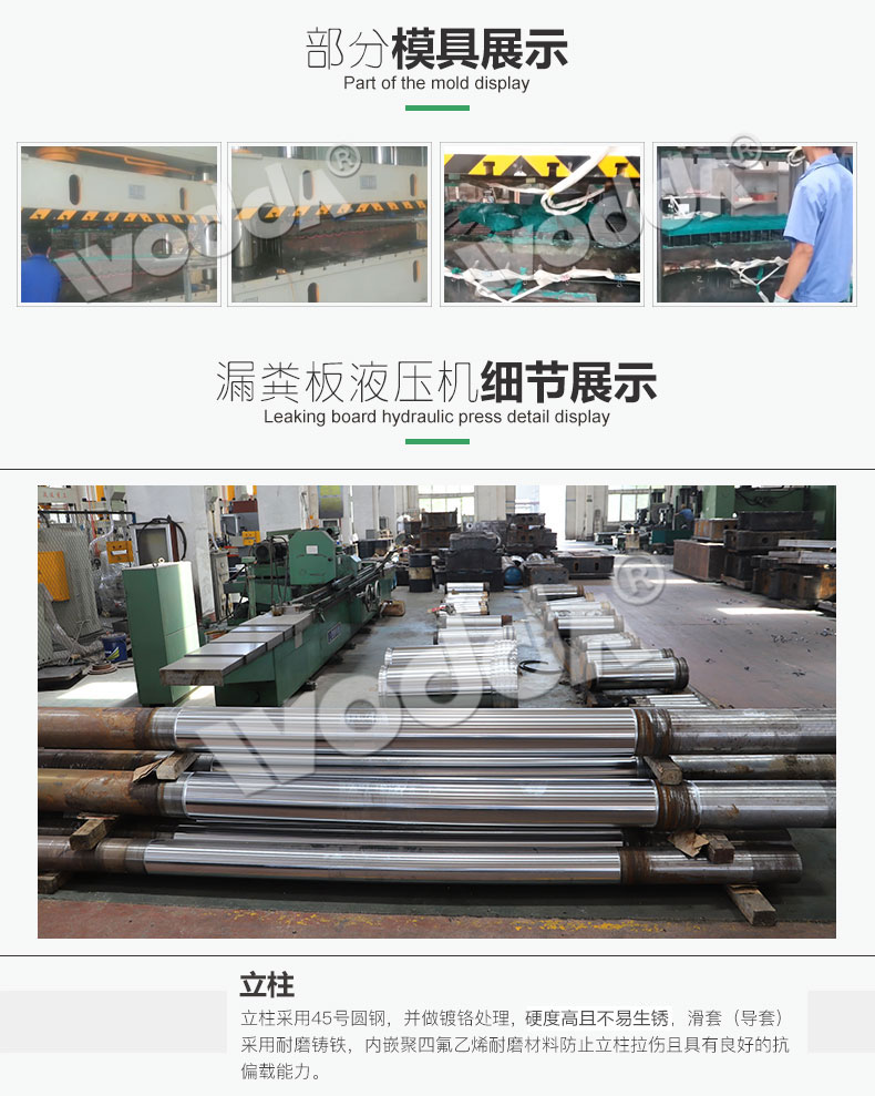 漏(lòu)糞闆液壓(yā)機模具展(zhan)示