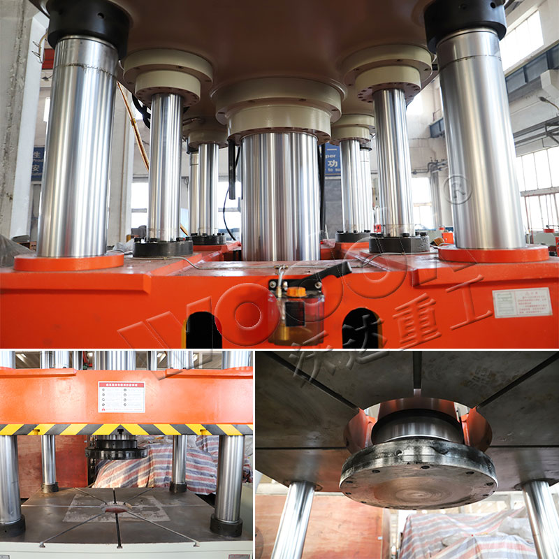 315噸(dūn)封頭拉伸成型(xing)液壓機細節