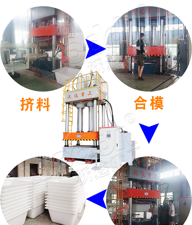 四柱(zhu)油壓機 四柱油壓(ya)機