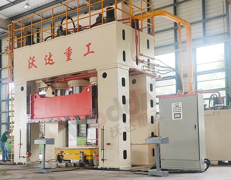 玻璃鋼模壓冷卻(que)塔成型液壓機