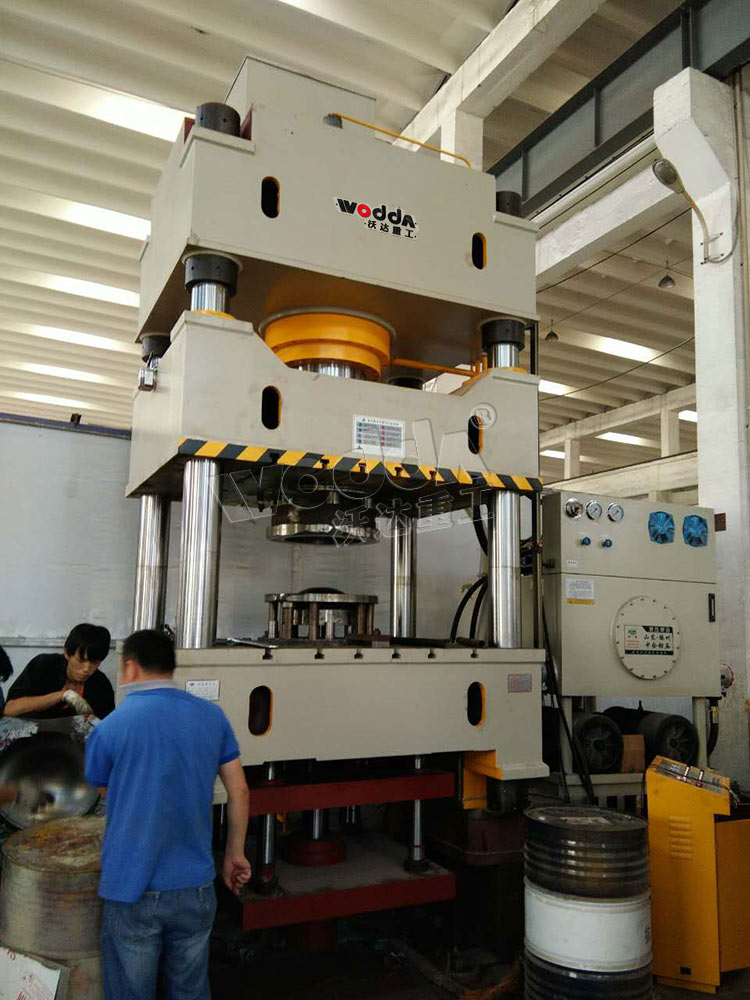 500T液壓(yā)墊封頭拉伸液壓(yā)機 500T液壓墊封頭拉(lā)伸液壓機