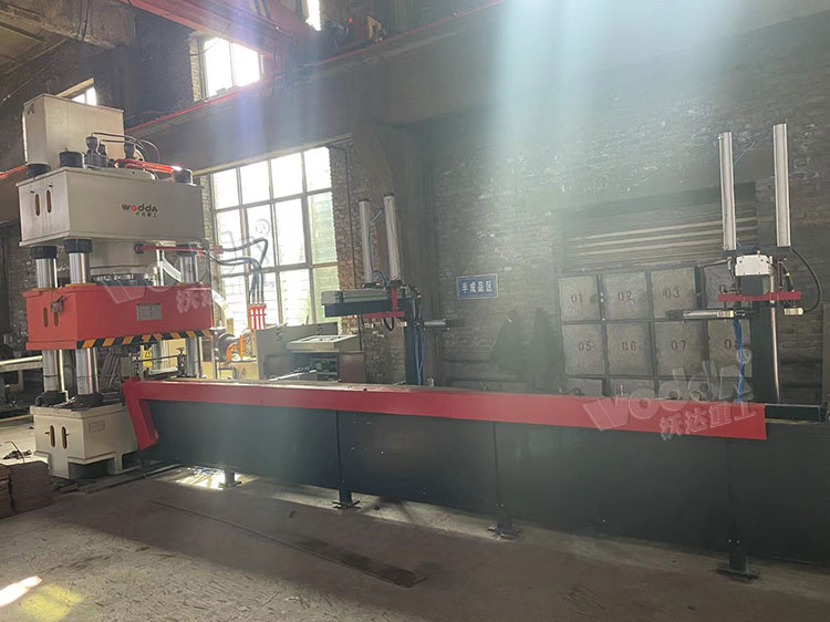 630噸錨(mao)杆托盤生産(chǎn)線 630噸錨杆托(tuō)盤生産線